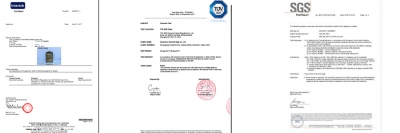 Chemical Test Report( REACH, FDA ,LFGB )