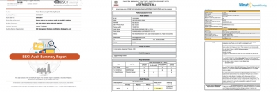 Factory Audit(BSCI, COLUMBIA, WALMART)